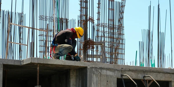 construction workers working