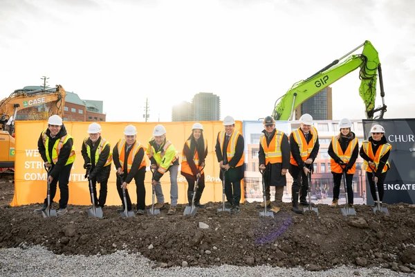 LiUNA and Fengate deliver more rental housing to Ontario, breaking ground on new transit-oriented rental community in Brampton