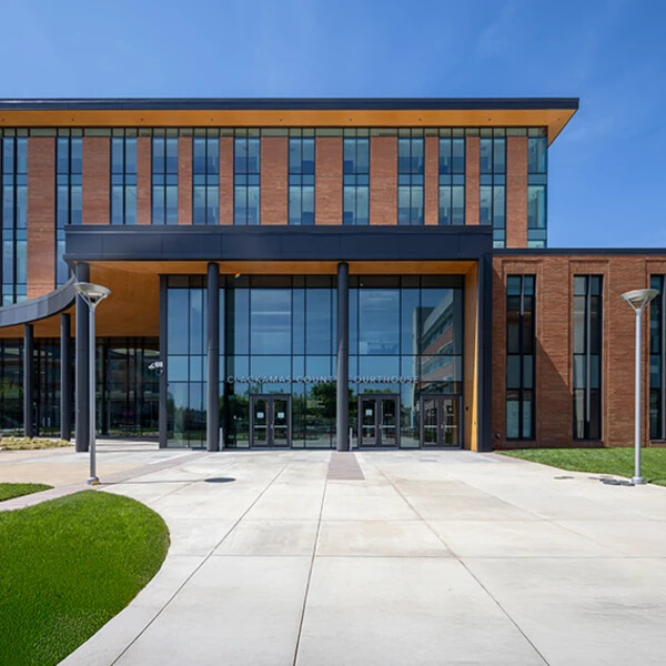 Clackamas exterior building